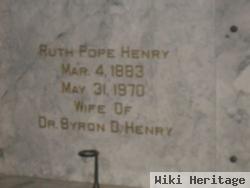 Ruth Pope Henry