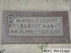 Maribelle Leavitt Babinchak