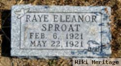 Raye Eleanor Sproat