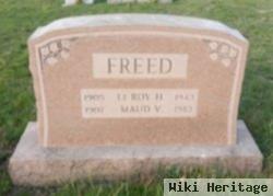 Maud V Freed