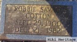 Robbie L. Savage Cotton