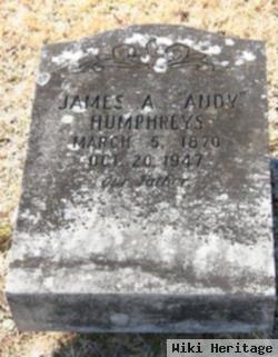 James Andrew "andy" Humphreys