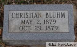 Christian Fred Thomas Bluhm