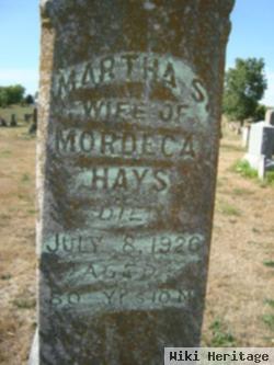 Martha Susan Cook Hays