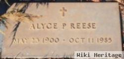 Alyce Genevieve Pace Reese