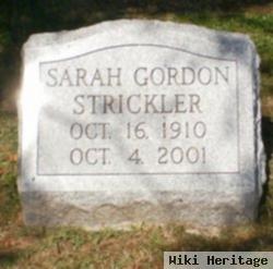 Sarah Gordon Strickler