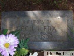 Cecil L Fox