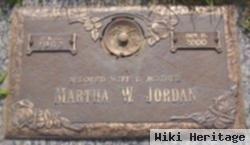 Martha W Jordan