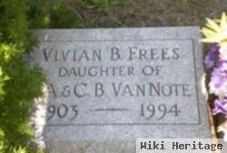 Vivian Blanche Van Note Frees