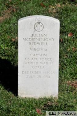 Capt Julian Mcdonough Kidwell