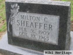 Milton C Sheaffer