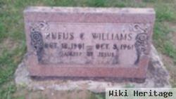 Rufus Clayburn Williams