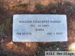 William Chalmers "bill" Haden