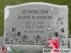 Melba Maxine Blackburn Henningson