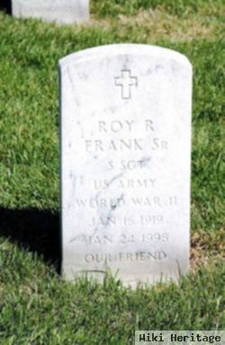 Roy R Frank, Sr