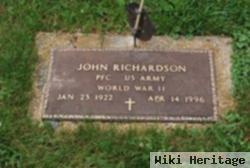 Pfc John Richardson