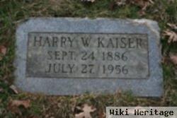 Harry W Kaiser