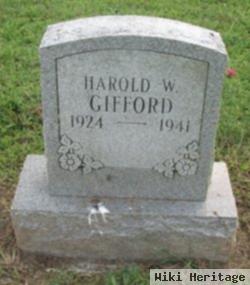 Harold W Gifford