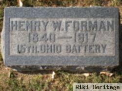 Corp Henry William Forman