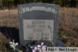 Mary Jane Henry