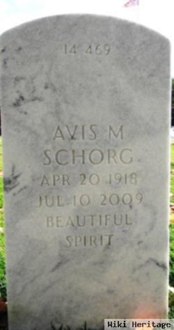 Avis M Schorg