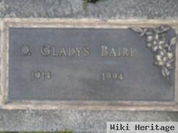 O Gladys "sis" Mcfarland Baird