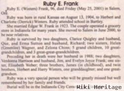 Ruby Emeline Winters Frank