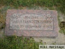 Sarah Francetta Coleman Harris