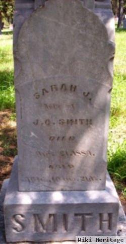 Sarah J Cliff Smith