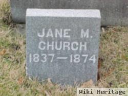 Jane M. Church