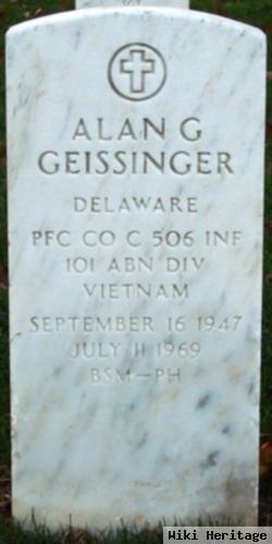 Pfc Alan Gwinn Geissinger