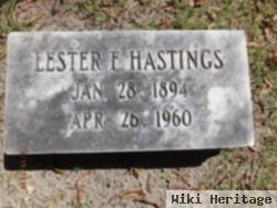 Lester F Hastings