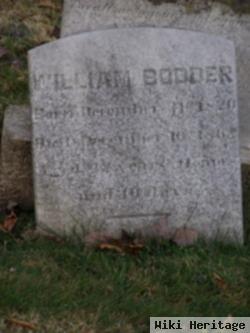 William Bodder