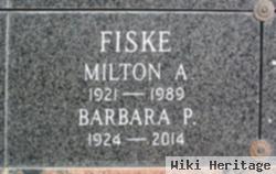 Milton A. Fiske