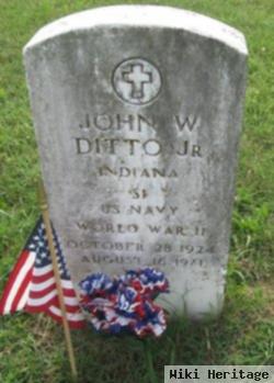 John William Ditto, Jr