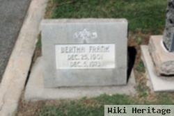 Bertha Frank