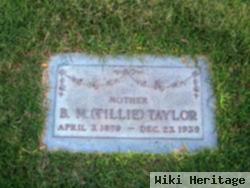 Barbara Matilda "tillie" Stillman Taylor