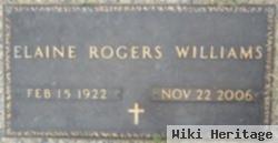 Elaine Rogers Williams