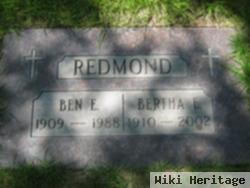 Bertha E Redmond