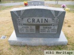 Sarah J Hicks Crain