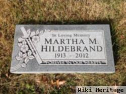 Martha M. Stuckenberg Hildebrand