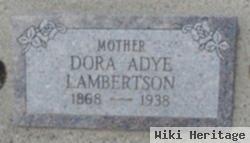 Dora Adye Lambertson