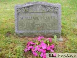 M Elizabeth Ames