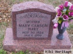 Mary Lee Carson Hart