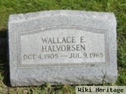 Wallace E Halvorsen