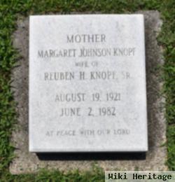 Margaret Eunice Johnson Knopf