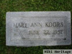 Mary Ann Koors