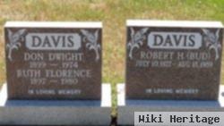 Robert H "bud" Davis