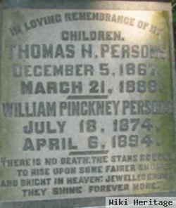 William Pinckney Persons