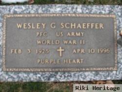 Wesley G. Schaeffer